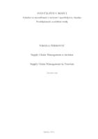 Supply Chain Management u turizmu