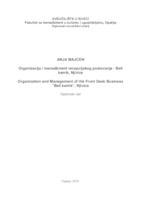 Organizacija i menadžment recepcijskog poslovanja - Beli kamik, Njivice
