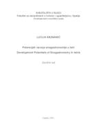 Potencijali razvoja enogastronomije u Istri