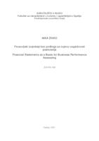 Financijski izvještaji kao podloga za ocjenu uspješnosti poslovanja