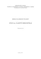 OTA'S vs. VLASTITI WEB HOTELA