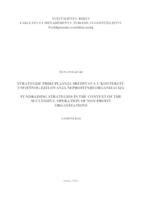 STRATEGIJE PRIKUPLJANJA SREDSTAVA U KONTEKSTU USPJEŠNOG DJELOVANJA NEPROFITNIH ORGANIZACIJA
FUNDRAISING STRATEGIES IN THE CONTEXT OF THE SUCCESSFUL OPERATION OF NON-PROFIT ORGANIZATIONS

 
 
 
 
 
 
 
 
 
 
 
 
 
 
 

