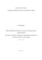 prikaz prve stranice dokumenta Utjecaj klimatskih promjena na održivost zimskoga turizma Gorskoga kotara