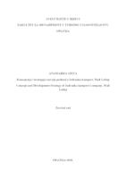 prikaz prve stranice dokumenta Koncepcija i strategija razvoja poduzeća Jadranka kampovi,  Mali Lošinj
