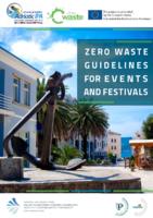 prikaz prve stranice dokumenta Zero Waste Guidelines for events and festivals