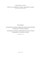 prikaz prve stranice dokumenta Komparativna analiza uspješnosti poslovanja hotelskih kompanija u Istarskoj županiji