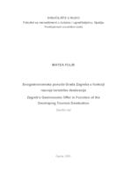 prikaz prve stranice dokumenta Enogastronomska ponuda grada Zagreba u funkciji razvoja turističke destinacije