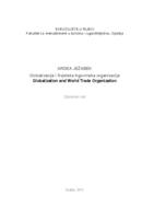 prikaz prve stranice dokumenta Globalizacija i Svjetska trgovinska organizacija