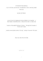 prikaz prve stranice dokumenta Analyse du patrimoine immateriel en Europe – a travers l'exemple de la France et de la Croatie