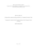 prikaz prve stranice dokumenta Komparativna analiza kružnog gospodarstva u zemljama Europske Unije
