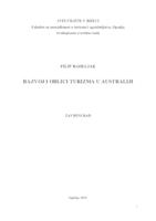 prikaz prve stranice dokumenta Razvoj i oblici turizma u Australiji