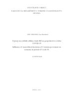 prikaz prve stranice dokumenta Utjecaj (ne)etičkih odluka vlade RH na gospodarstvo u doba COVID-19
