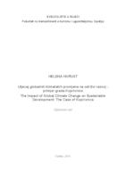 prikaz prve stranice dokumenta Utjecaj globalnih klimatskih promjena na održivi razvoj 