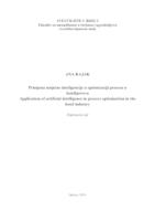 prikaz prve stranice dokumenta Primjena umjetne inteligencije u optimizaciji procesa u hotelijerstvu