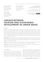 prikaz prve stranice dokumenta Linkage between tourism and sustainable development in urban areas