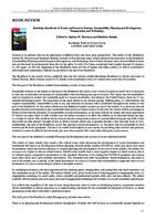 prikaz prve stranice dokumenta Book review : Routledge Handbook of Trends and Issues in Tourism Sustainability, Planning and Development, Management, and Technology, Edited by Alaistar M. Morrison and Dimitrios Buhalis