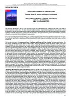 prikaz prve stranice dokumenta Book review : Routledge Handbook of Tourism Cities, Edited by Alastair M. Morrison and J. Andres Coca-Stefaniak