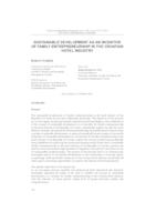 prikaz prve stranice dokumenta DOCTORAL DISSERTATION SUMMARY: SUSTAINABLE DEVELOPMENT AS AN INCENTIVE OF FAMILY ENTREPRENEURSHIP IN THE CROATIAN HOTEL INDUSTRY