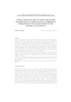 prikaz prve stranice dokumenta Hotel's web site health audit and pages distribution by their status: an empirical research of five star hotels in the Republic of Croatia