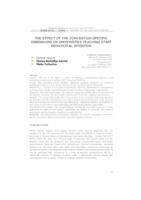 prikaz prve stranice dokumenta The effect of the convention specific dimensions on universities teaching staff behavioral intention