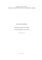 prikaz prve stranice dokumenta Financijski sustav Hrvatske